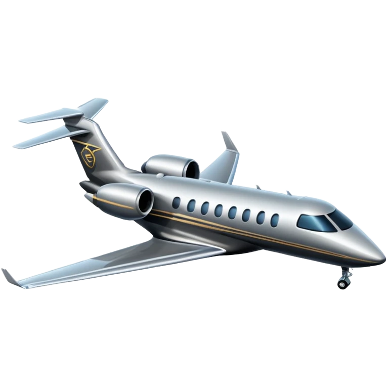 Private jet emoji