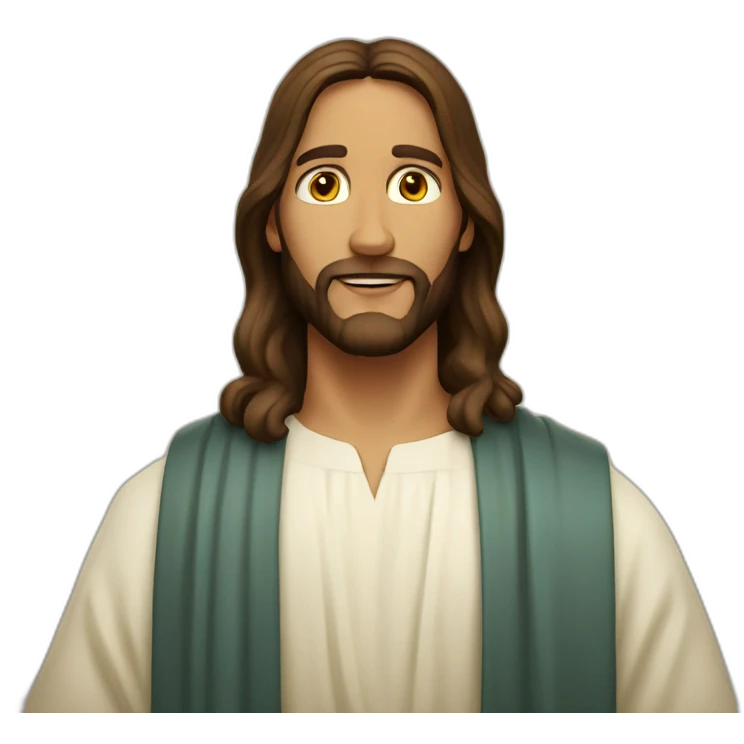 Good looking jesus emoji