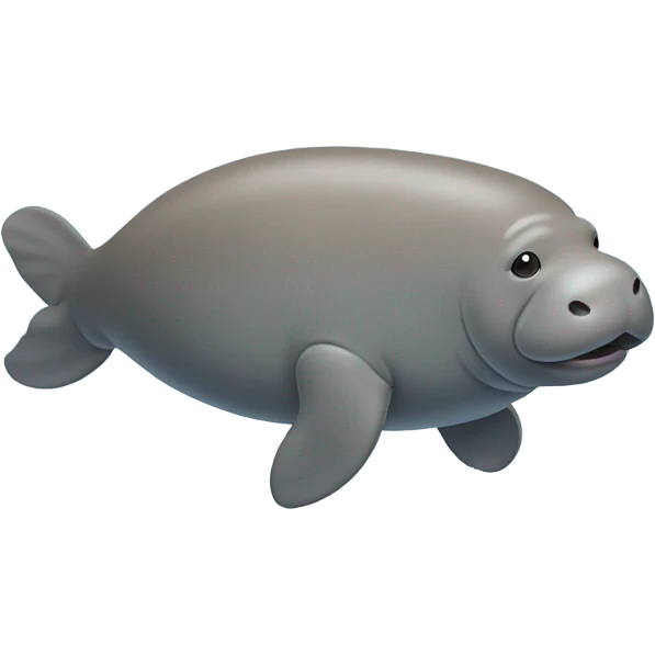 Manatee emoji