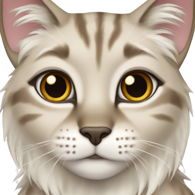 Lynx point rag doll cat emoji