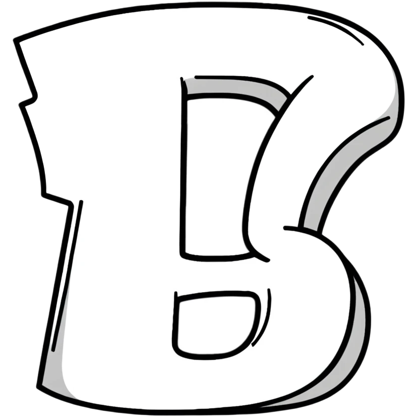 word UYI as a fun cartoon logo with character elements emoji