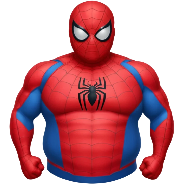 Fat fat fat spiderman emoji