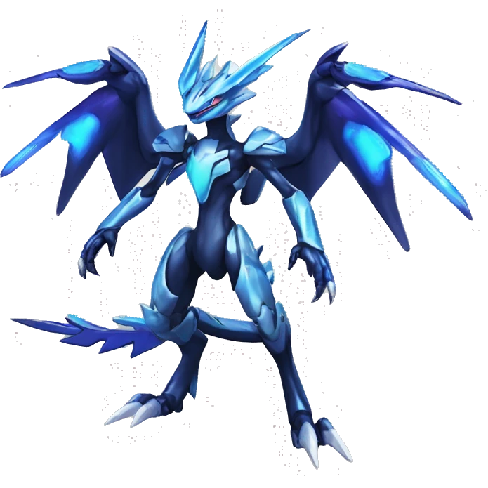  Cool Cute Edgy Shiny Godly Ethereal Digimon-Genesect-Dialga-Reptile full body emoji