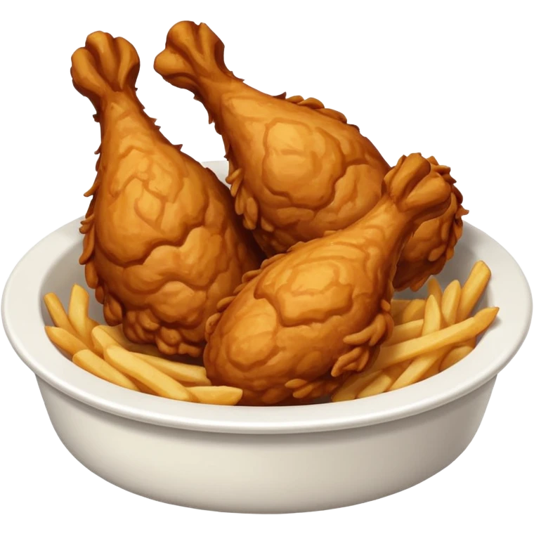 fried chicken emoji