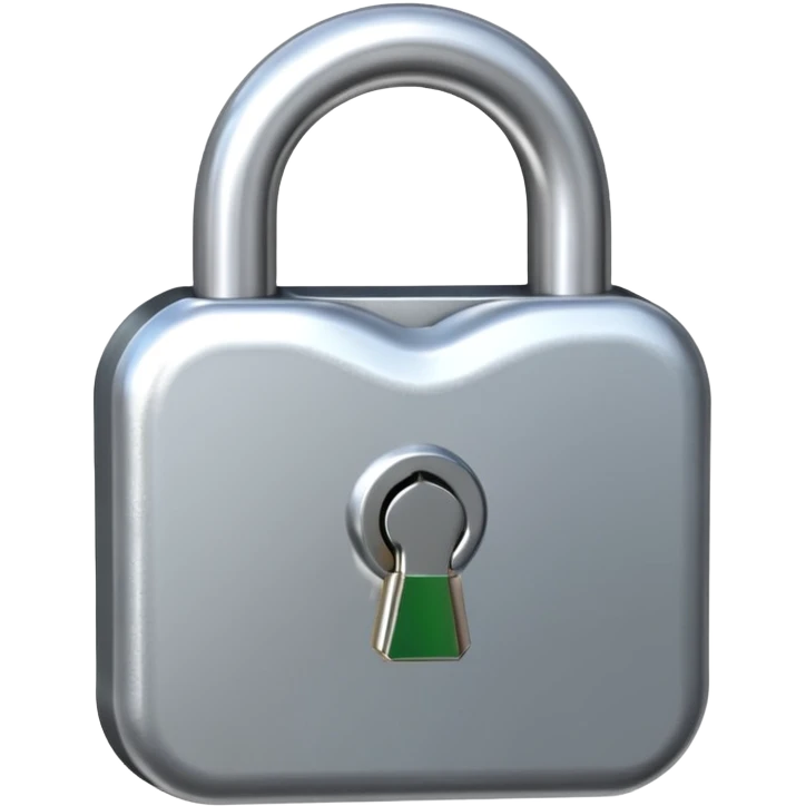 a very fast padlock emoji