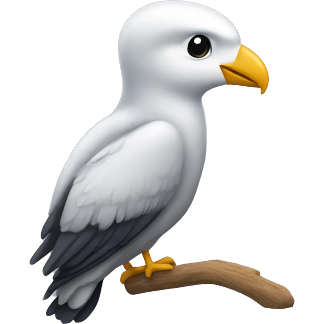 Wütende Möwe emoji