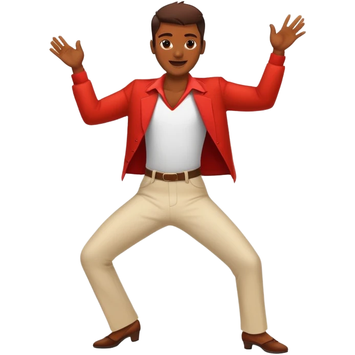 un mours qui dance la salsa emoji