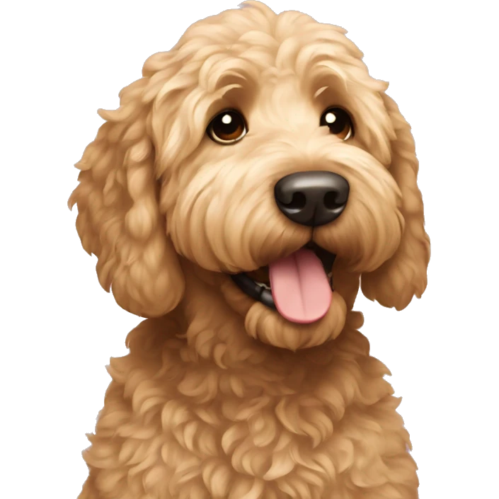 Goldendoodle  emoji
