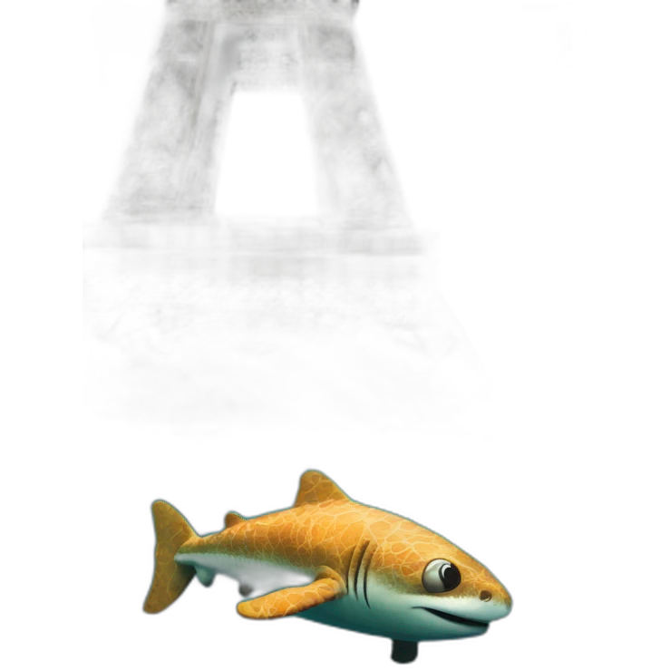 Eifell Tower underwater emoji