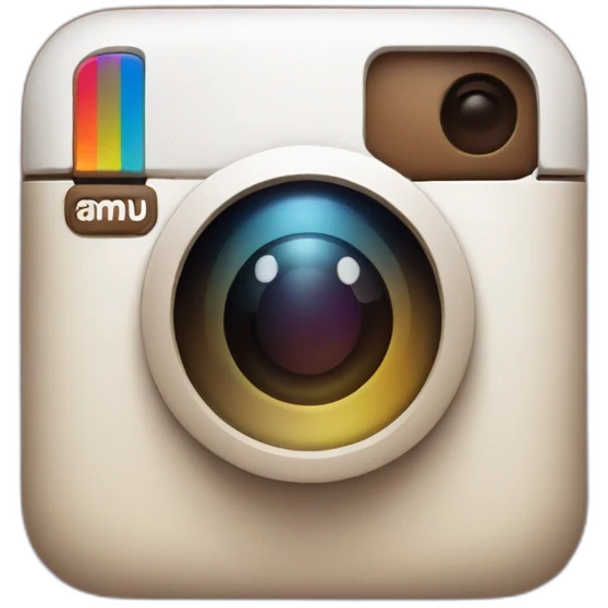 Instagram logo emoji