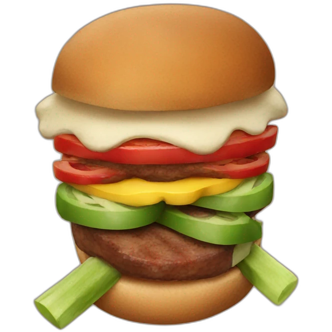 vegan barbecue emoji