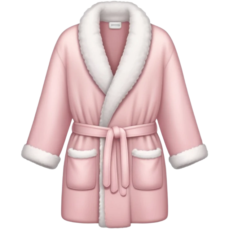 Cute light pink robe emoji