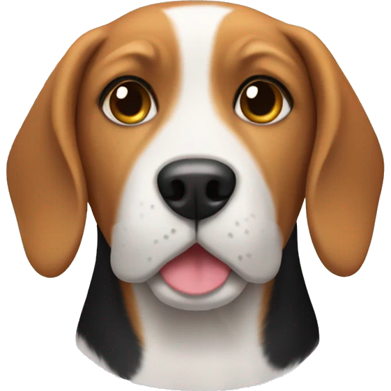 Dog beagle emoji