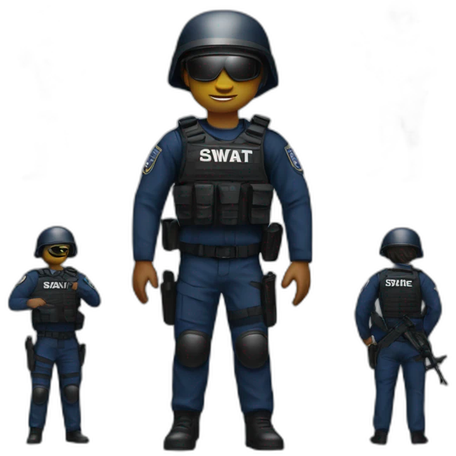 swat police emoji