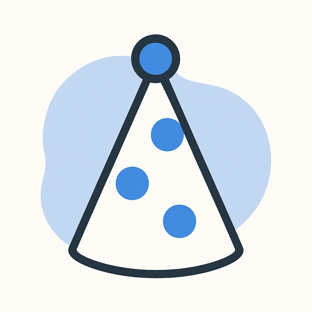 party hat emoji