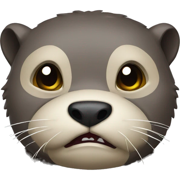 angry otter emoji