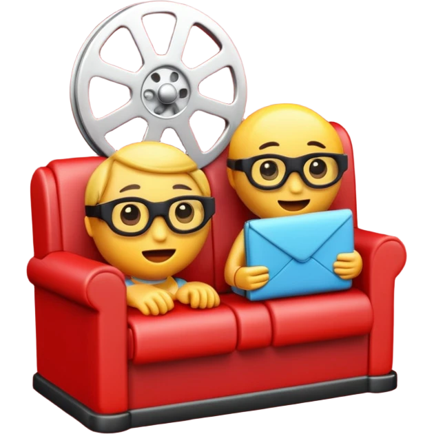 3d movie scene emoji