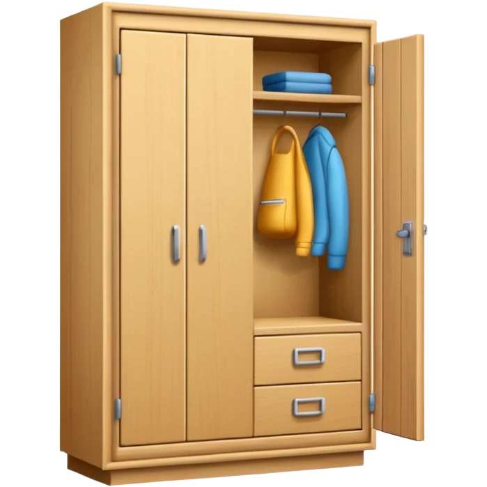 Un armario moderno  emoji