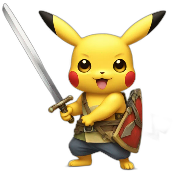 pikachu-holding-a-katana emoji