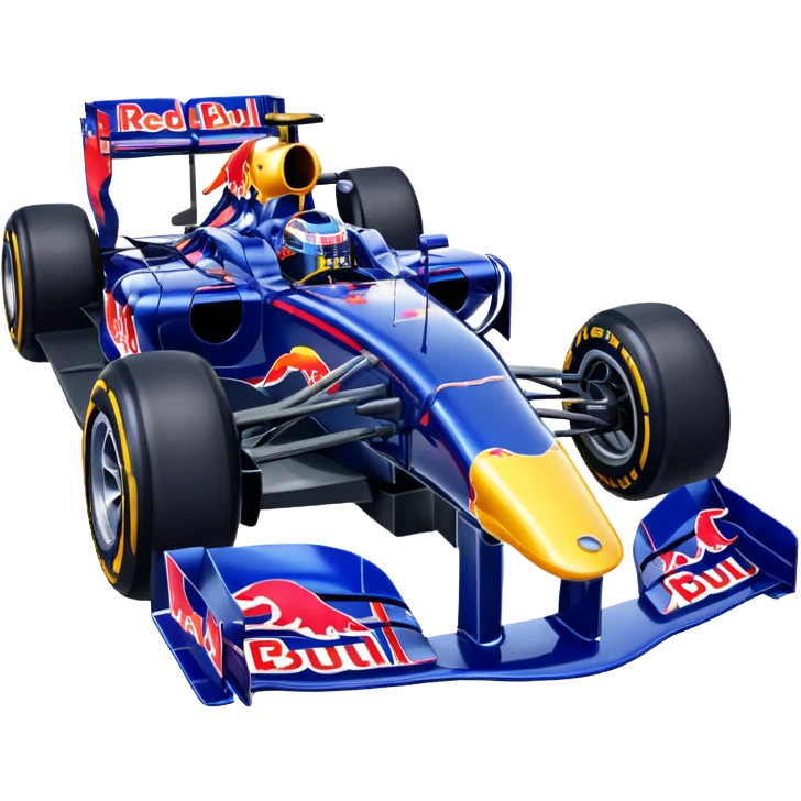 formula 1 red bull car emoji