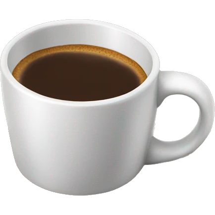 Spilled coffecup emoji