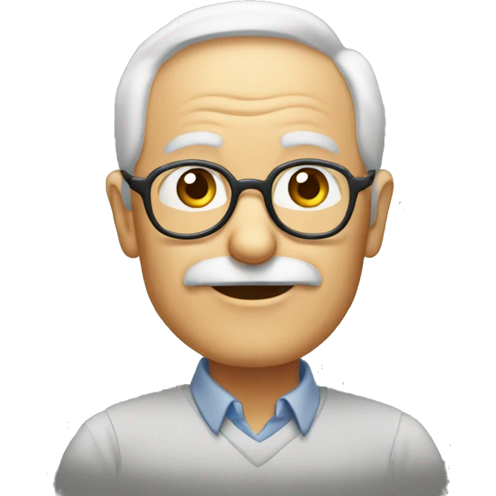 old man calculator emoji