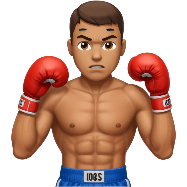 Boxer good emoji