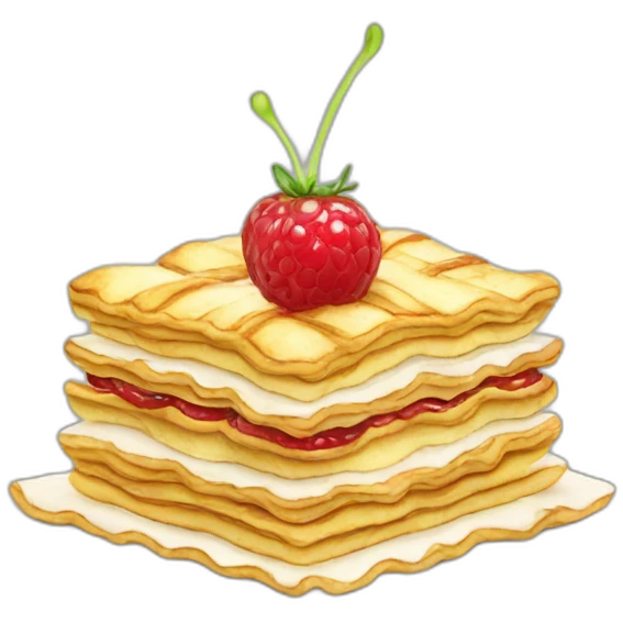 mille feuilles emoji