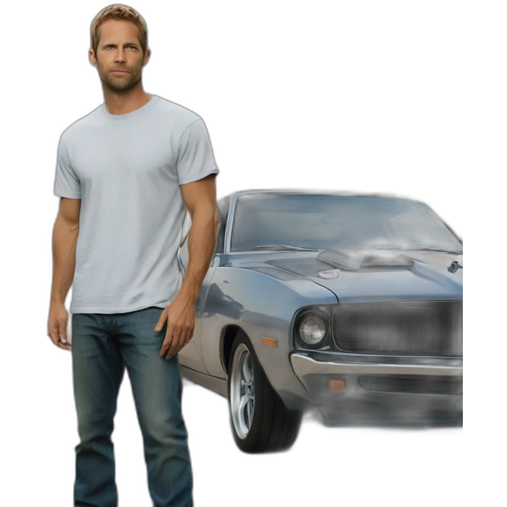 voiture fast and furious paul walker emoji