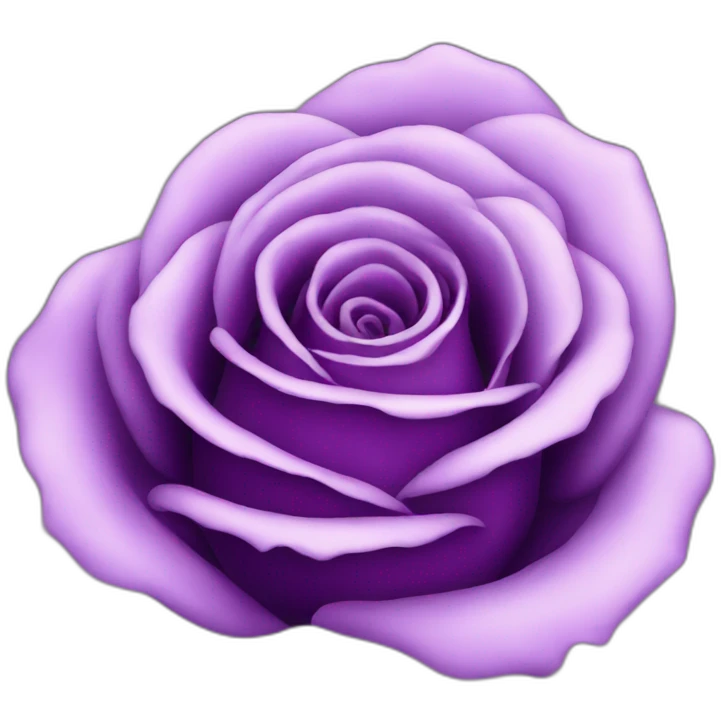 Purple-rose emoji