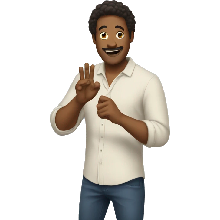 oh yeah i get it man gesturing with hands emoji