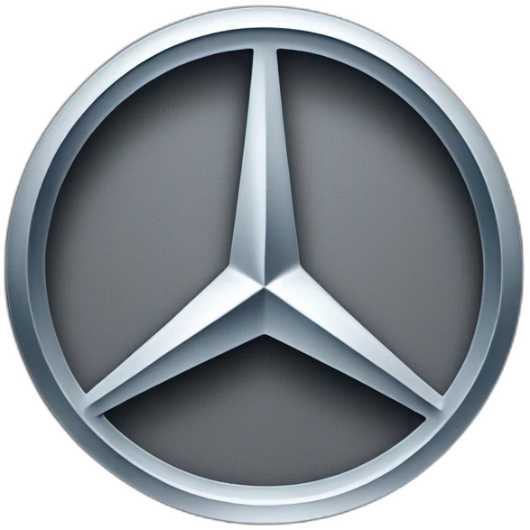 Mercedes benz logo emoji