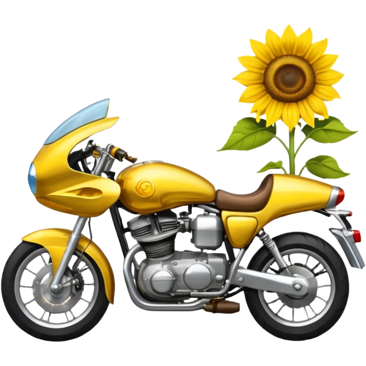 🌻🏍️ emoji