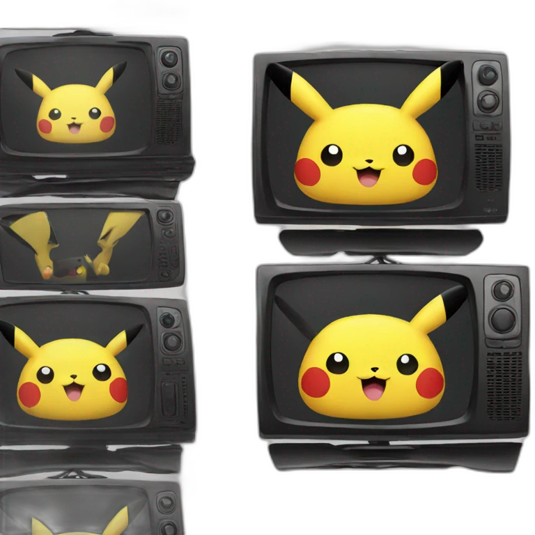 pikachu Watch tv emoji