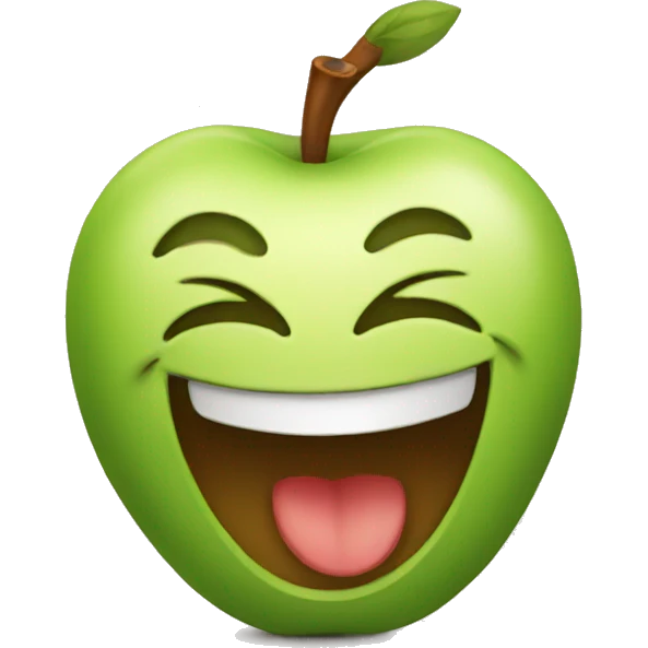 Apple laughing emoji emoji