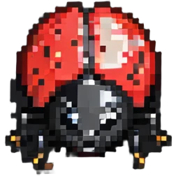 tiny ladybug emoji