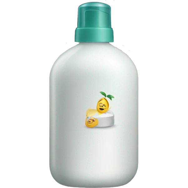 bottle of hair conditioner emoji