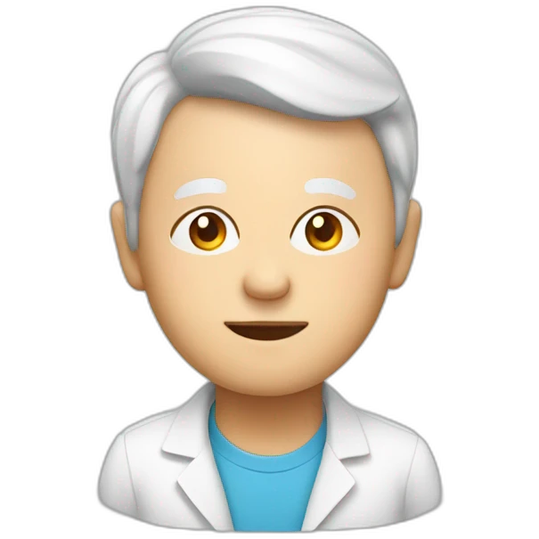 elderly with healthy brain and heart emoji