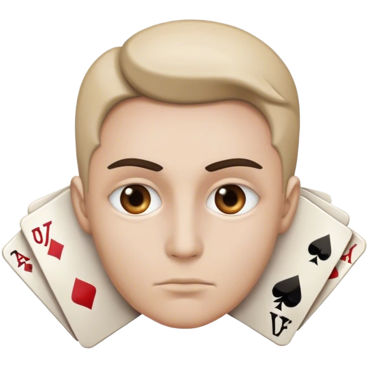 Pokerface emoji