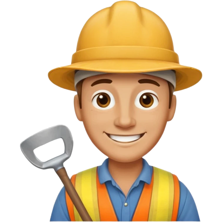 Field Digger with Shovel from Archaeology Team emoji