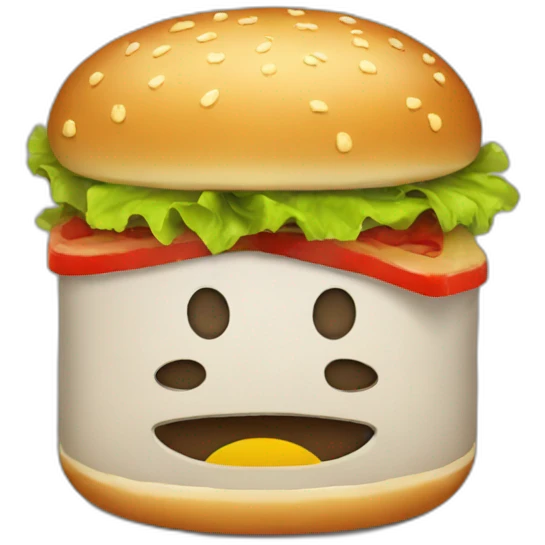 Hamburger emoji