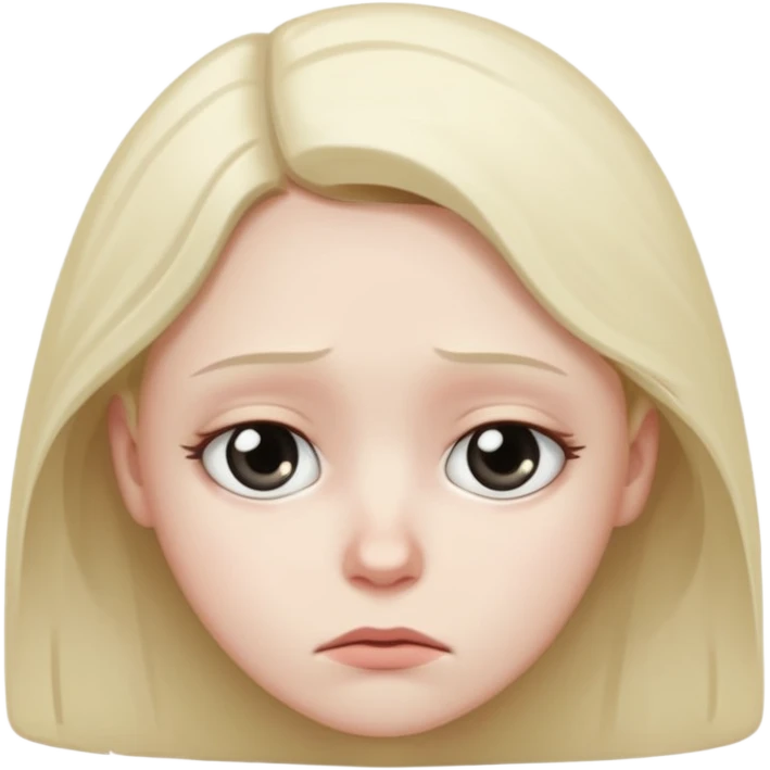 Depressed emoji
