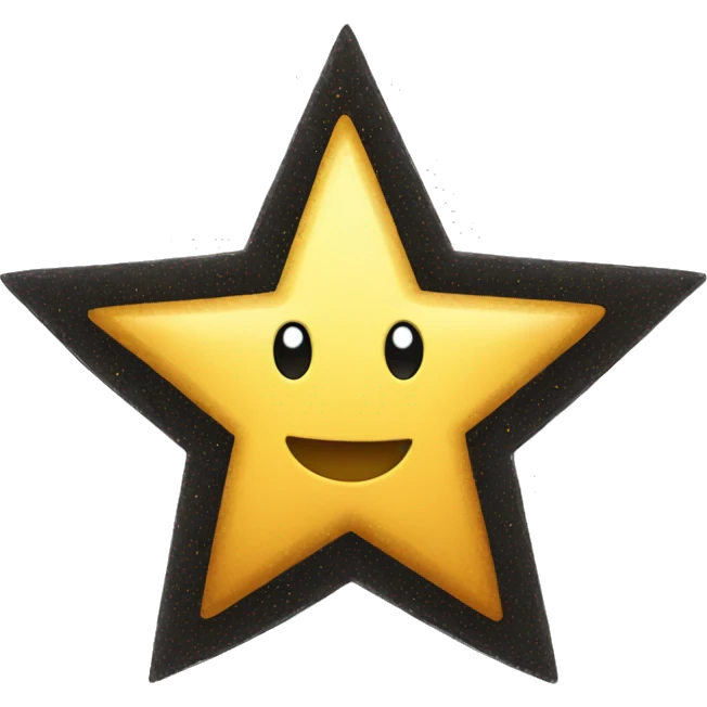 half a star emoji