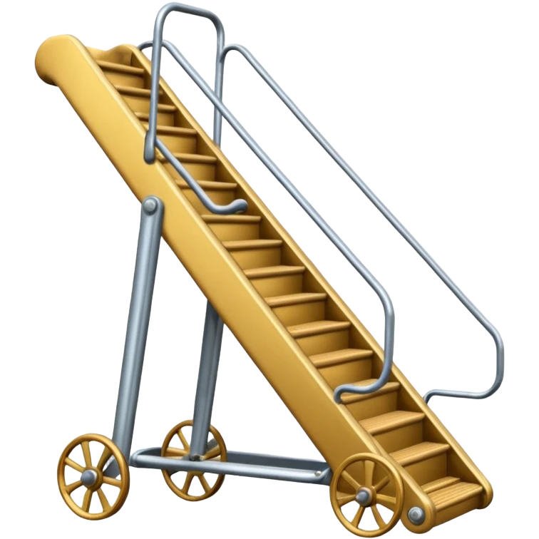 Un emoji de una retro escaladora emoji