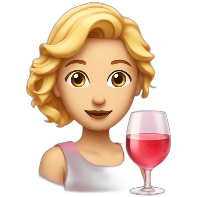 Rosé emoji