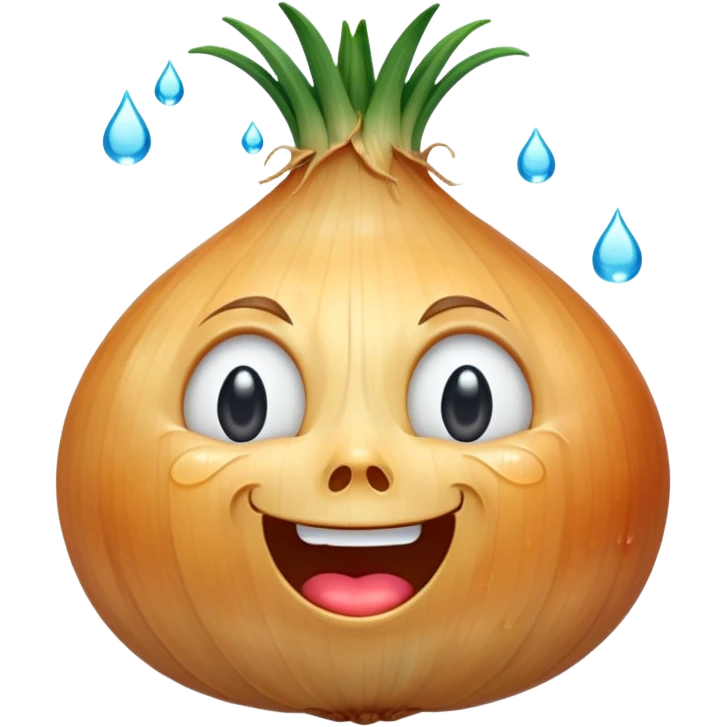 onion crying and laughing emoji