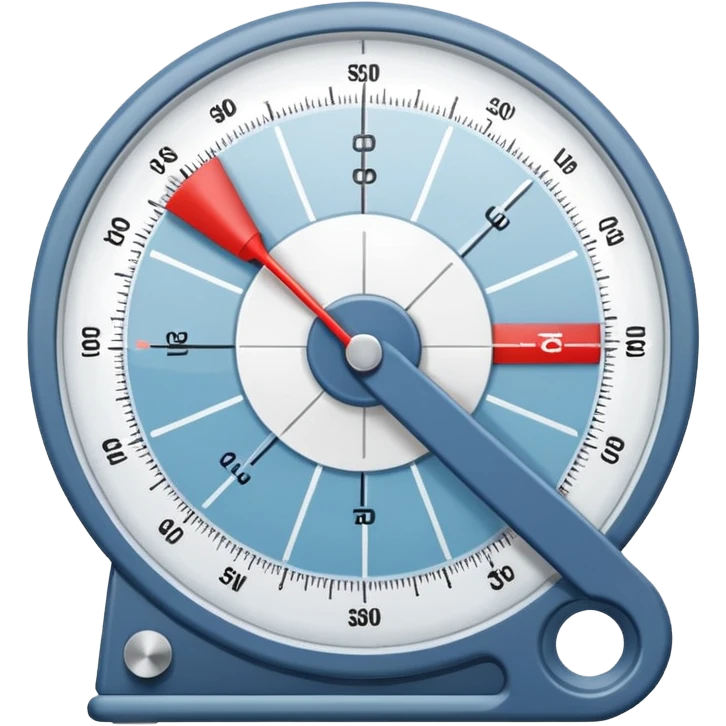 physiotherapy goniometer emoji