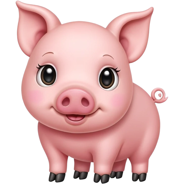 cute pig emoji