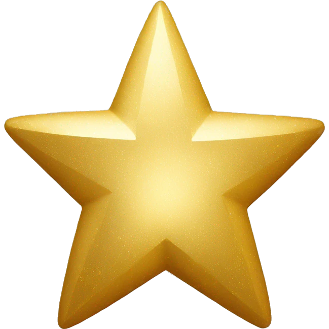 Golden star emoji