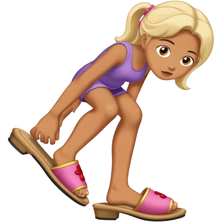 Бьет тапочком по жопе emoji